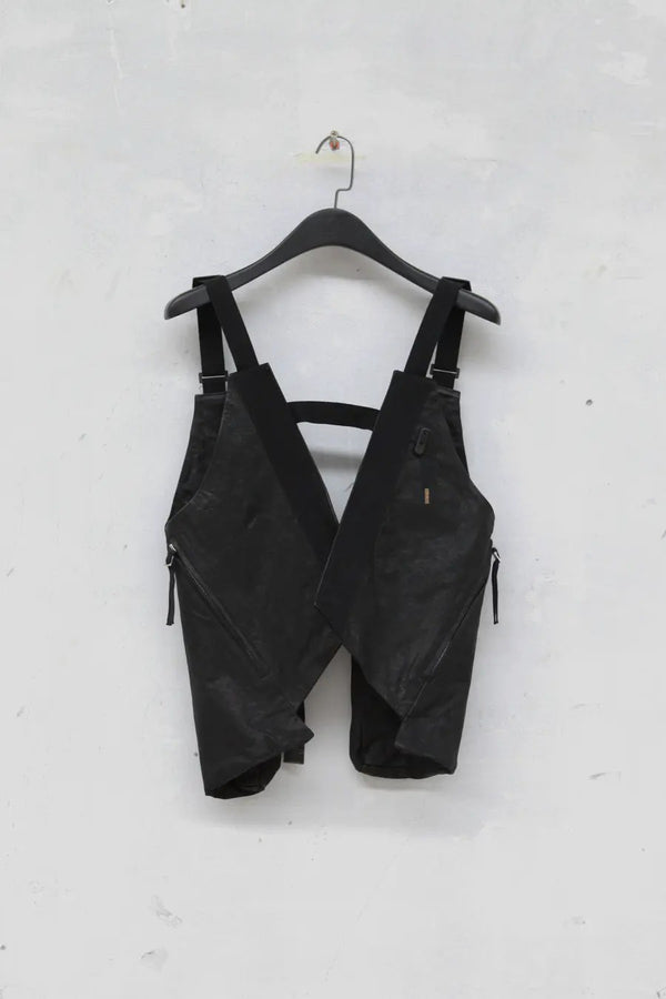 BORIS BIDJAN SABERI Horse Leather Vest VEST3 FMM20033